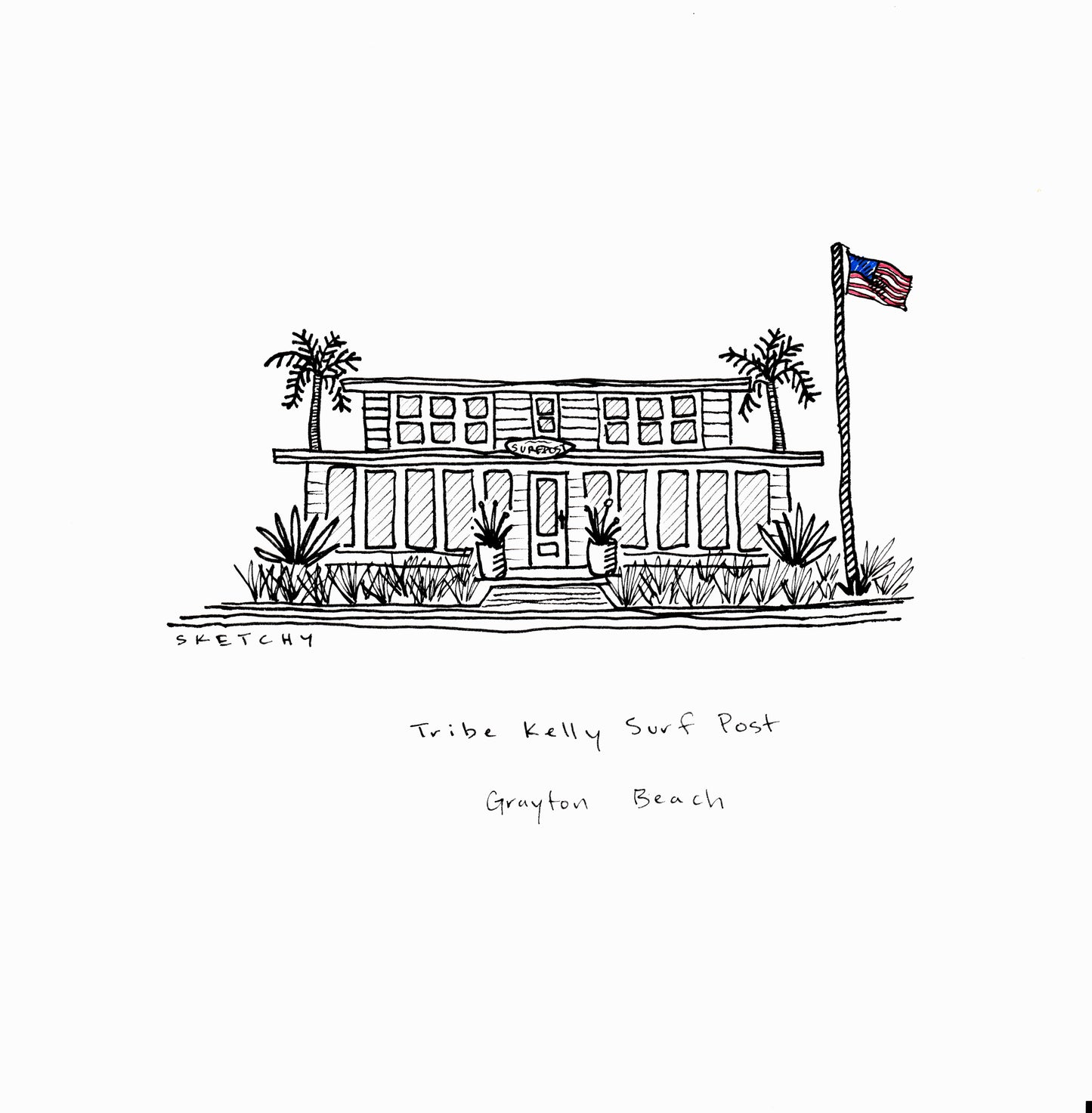 Tribe Kelley Surf Post