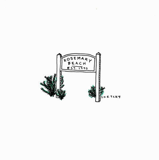 Rosemary Beach Sign