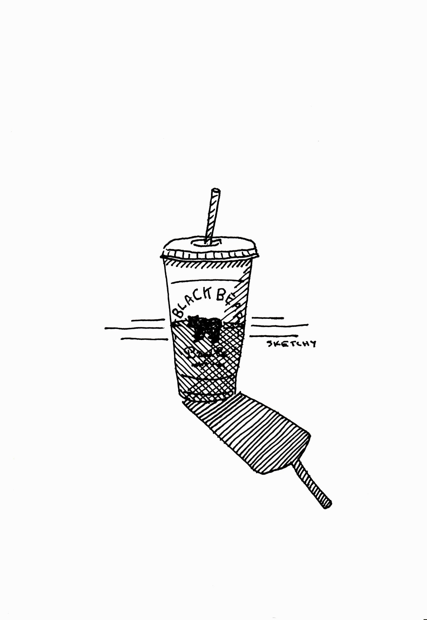 Black Bear Iced Latte