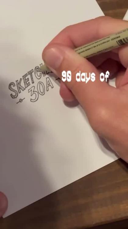 90 days of Sketchy